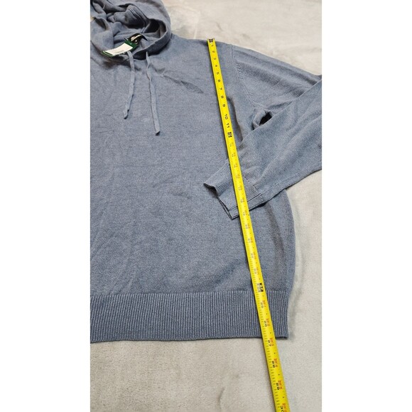 The Commons Men's Navy XL Linen Hoodie Sweater NWT - Picture 5 of 8